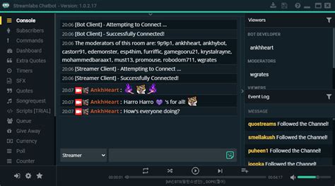 streamlabs add command in chat.